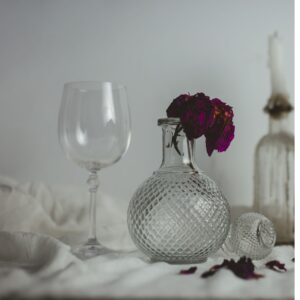 decorar botellas vintage